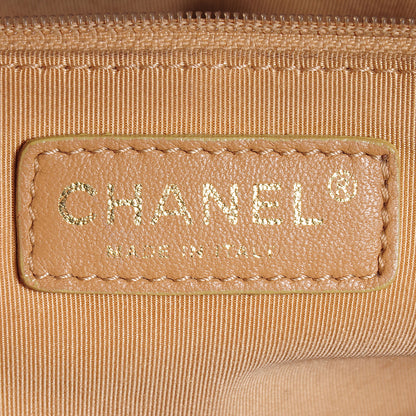 Chanel Caviar Quilted Grand Shopping Tote GST Beige 6 of 7