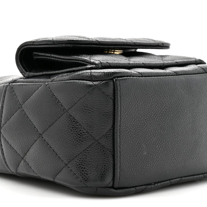 Chanel Caviar Quilted CC Mini Classic Backpack Black 10 of 11