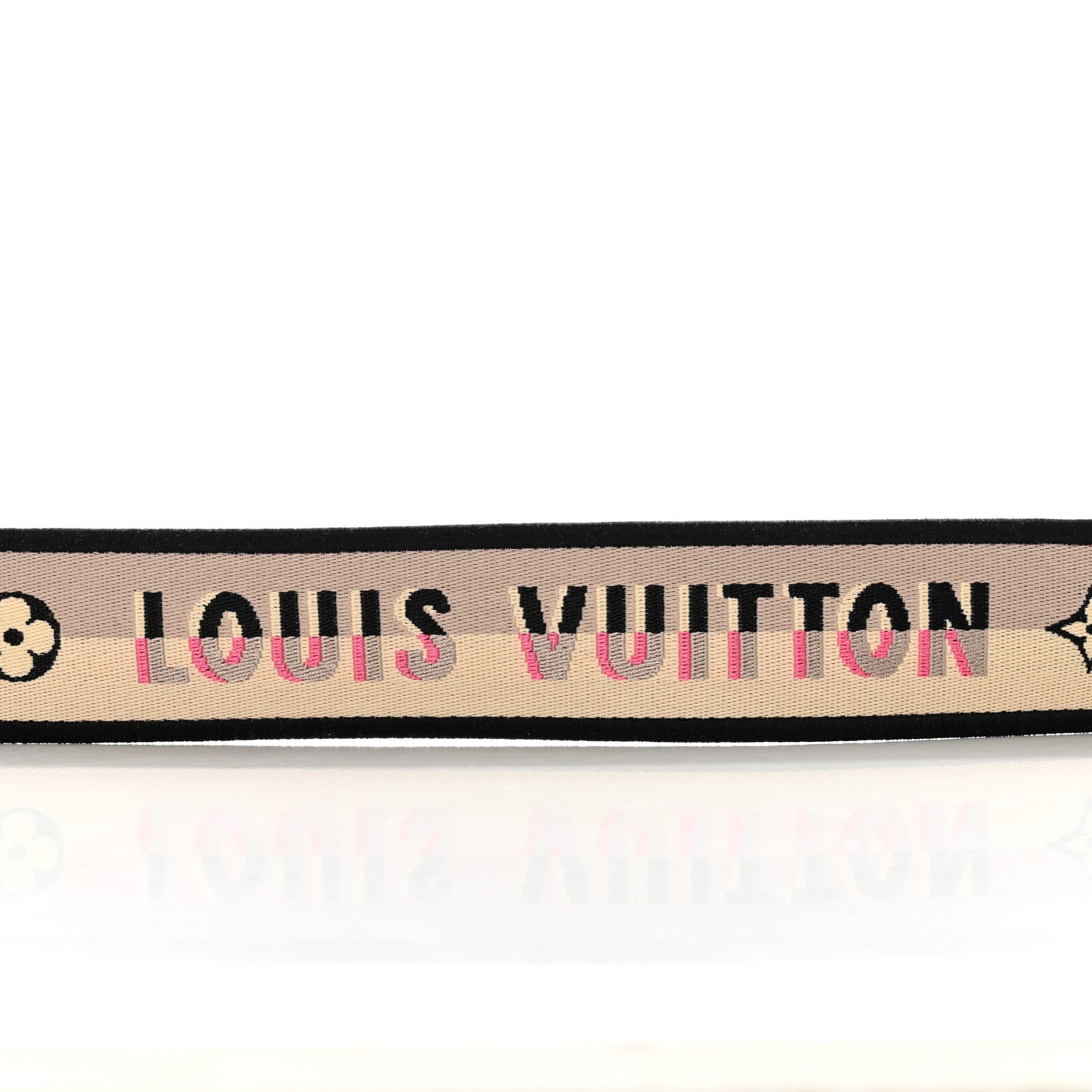 Louis Vuitton Jacquard Speedy Bandouliere 20 Shoulder Strap Black 4 of 4