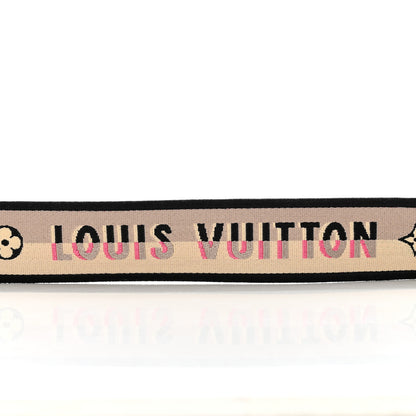 Louis Vuitton Jacquard Speedy Bandouliere 20 Shoulder Strap Black 4 of 4
