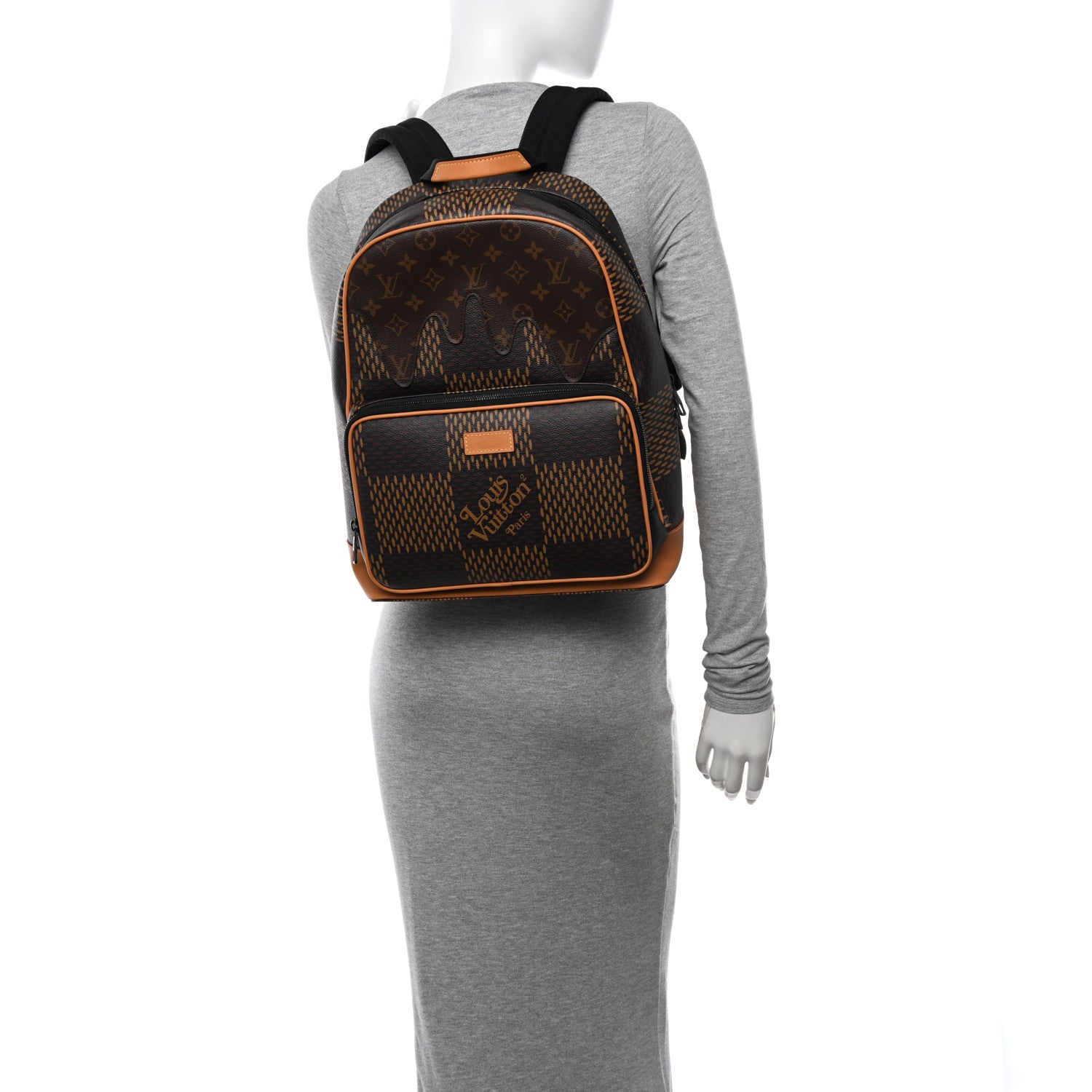 Louis Vuitton x NIGO Giant Damier Ebene Monogram Campus Backpack 2 of 13