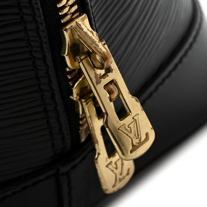 Louis Vuitton Epi Alma PM Black 11 of 12