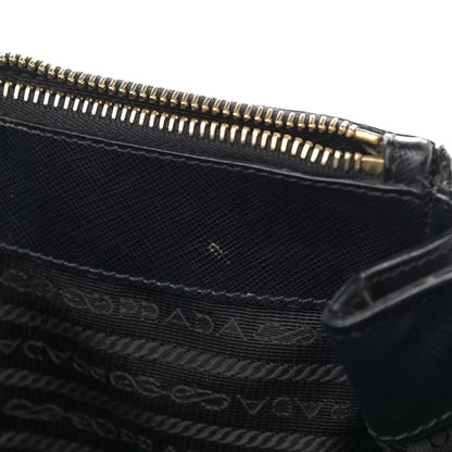 Prada Saffiano Large Galleria Double Zip Tote Black 18 of 29