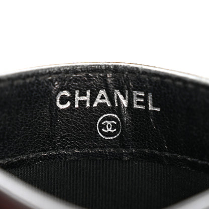 Chanel Goatskin Quilted Card Holder Black 6 of 12
