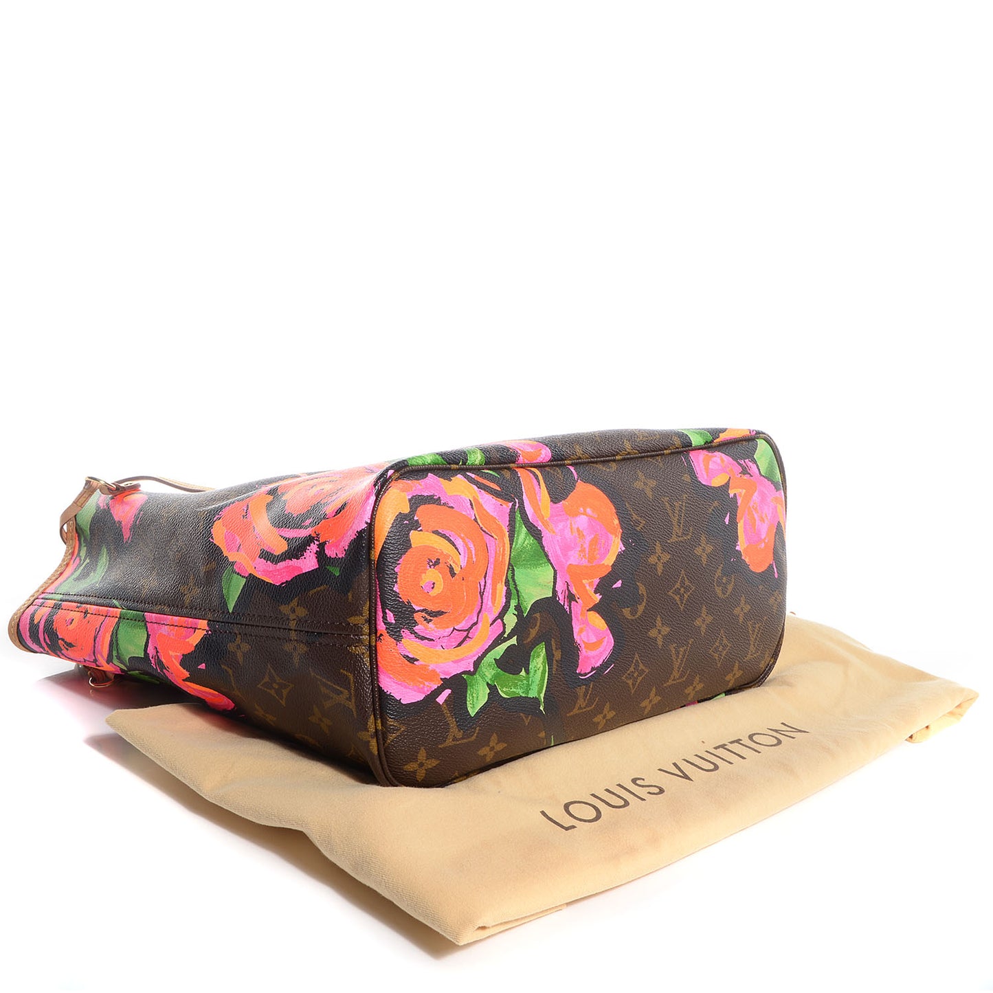 Monogram Roses Neverfull MM