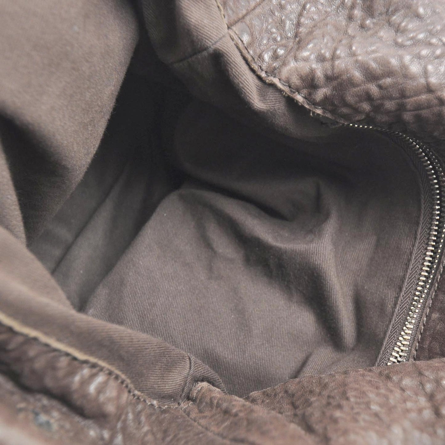 Leather Elvire Hobo Moka