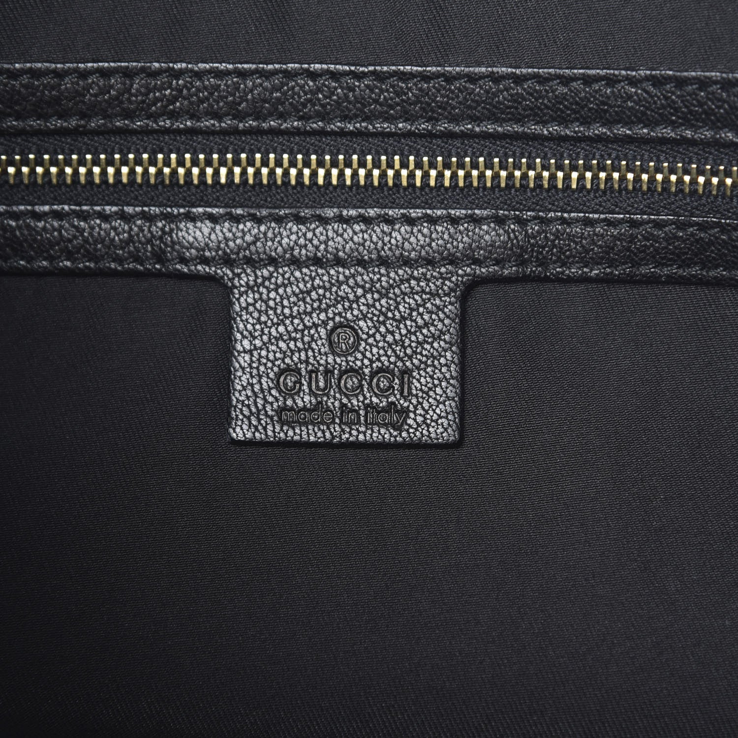 Gucci Calfskin Medium Capri Shoulder Bag Black 6 of 10