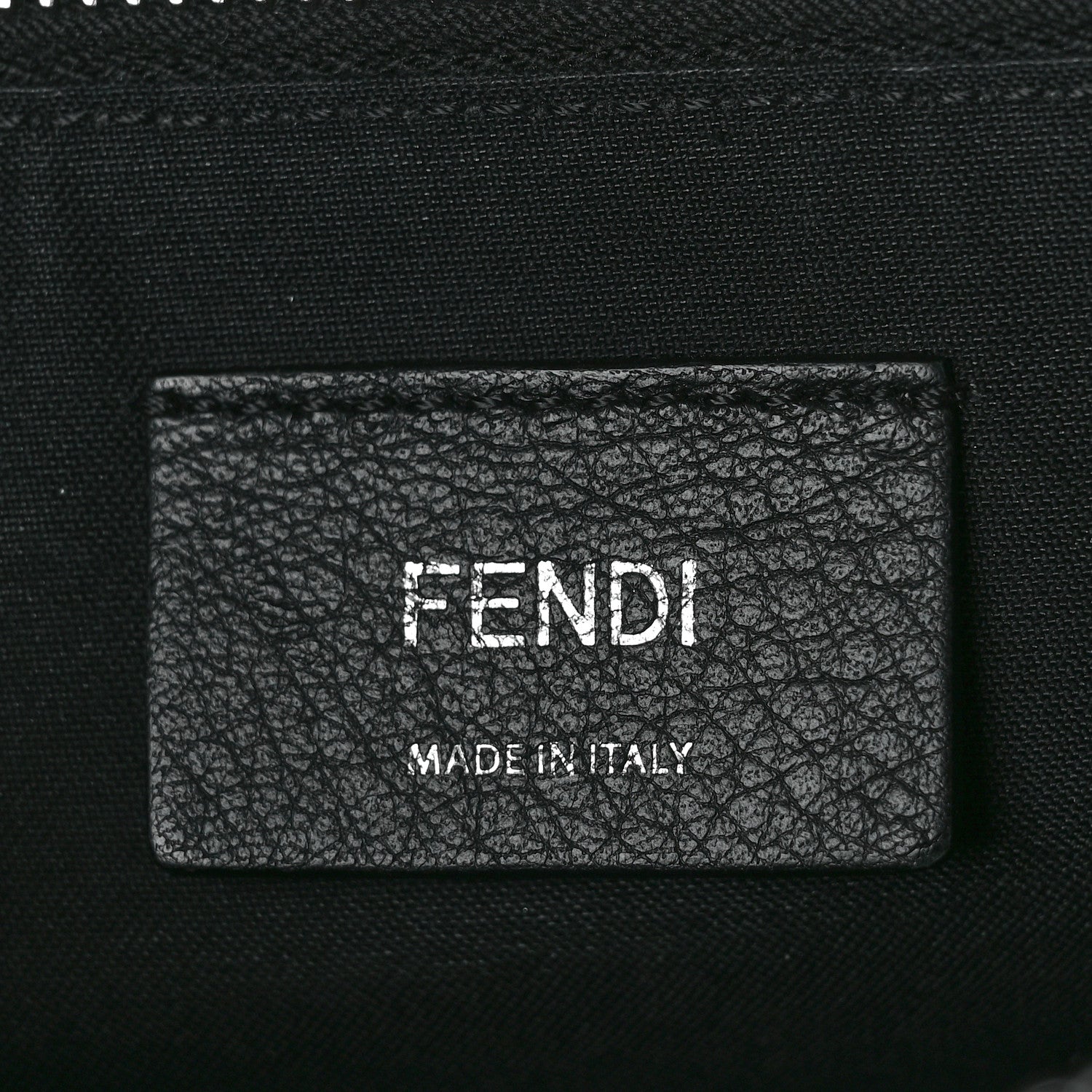 Fendi Vitello Dolce Medium By The Way Boston Bag Black 7 of 9