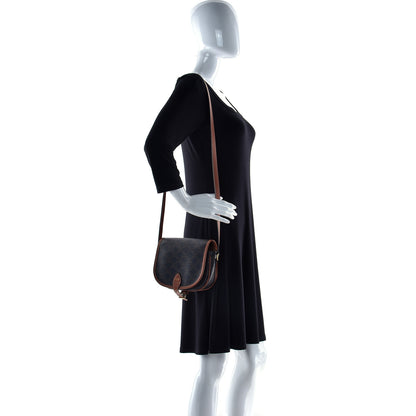 Celine Triomphe Canvas Folco Bag Tan 2 of 13