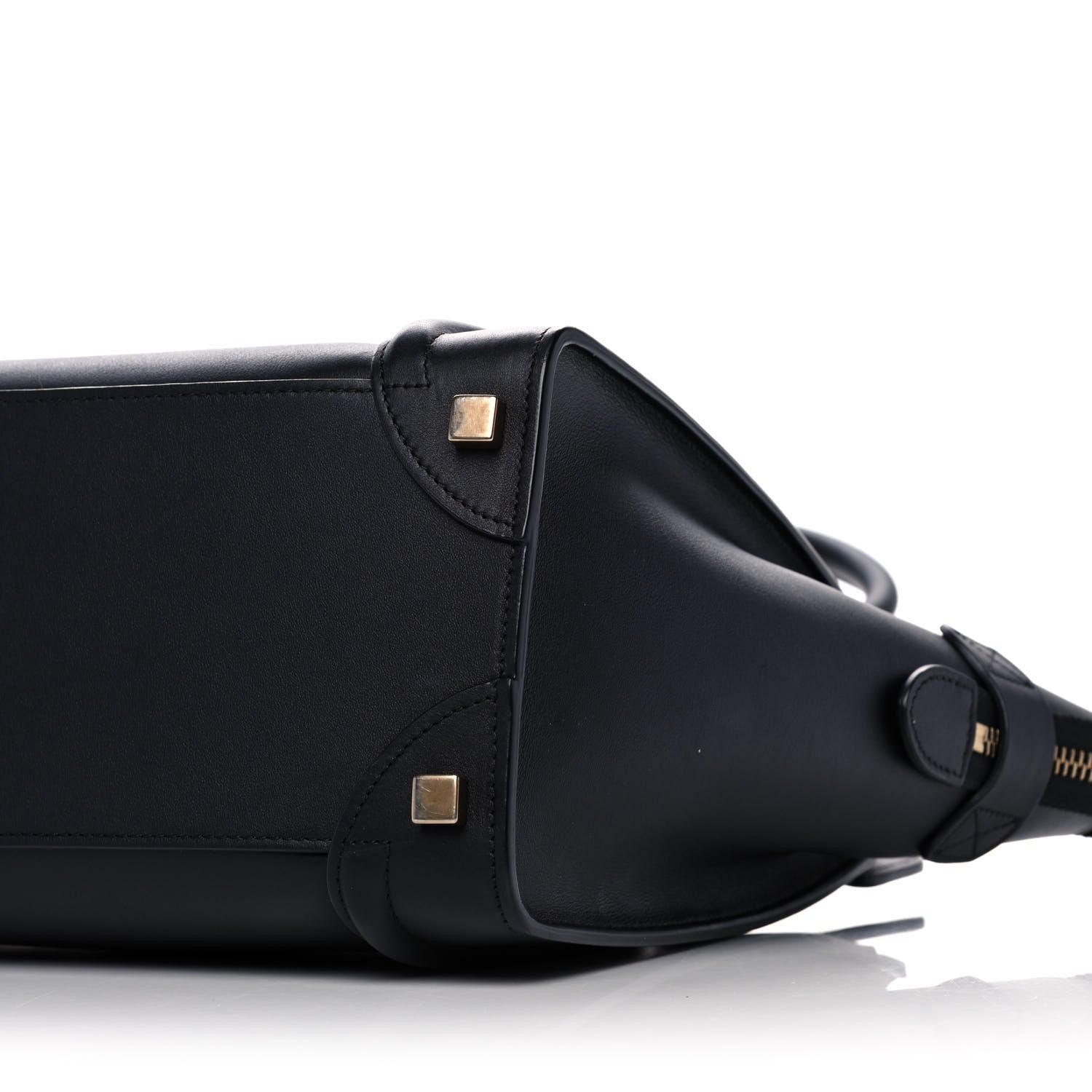Celine Smooth Calfskin Micro Luggage Black 6 of 11