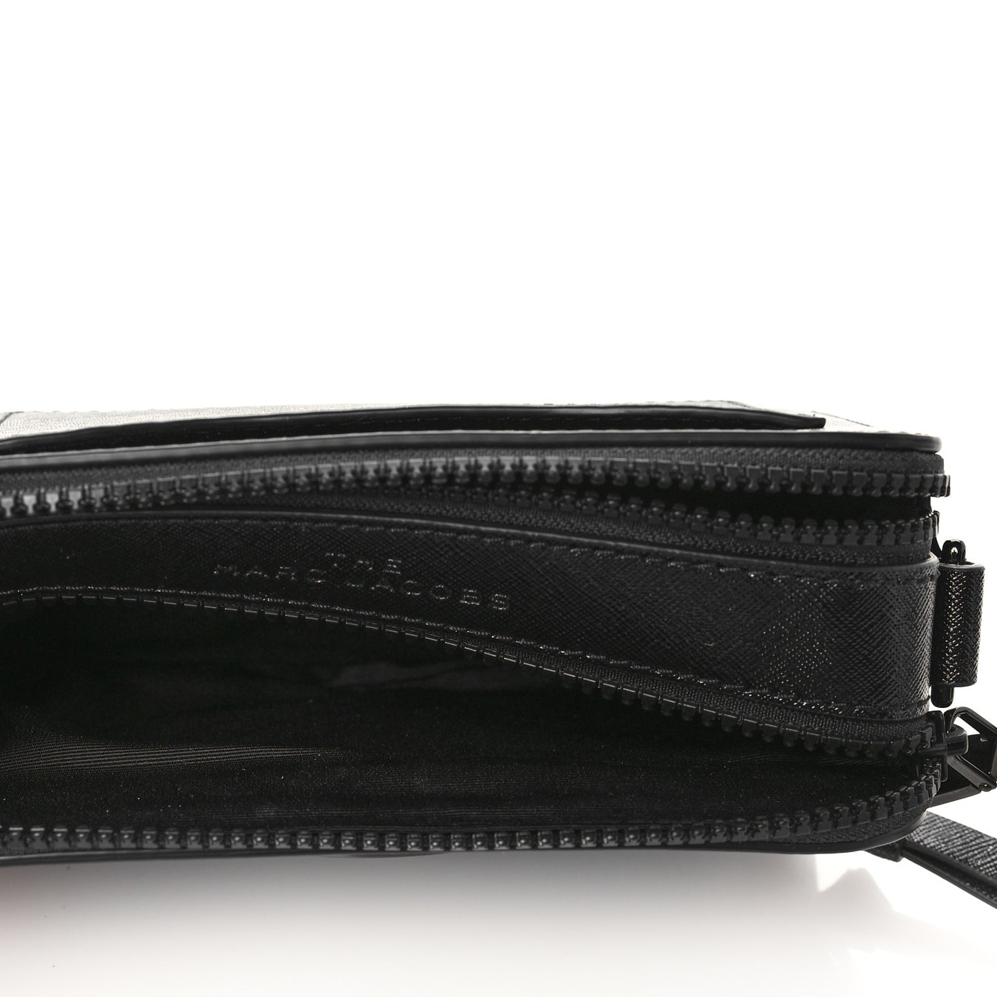 Saffiano Snapshot Camera Bag Black
