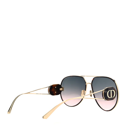 Christian Dior Metal Diorbobby Aviator Sunglasses Tortoise 4 of 8