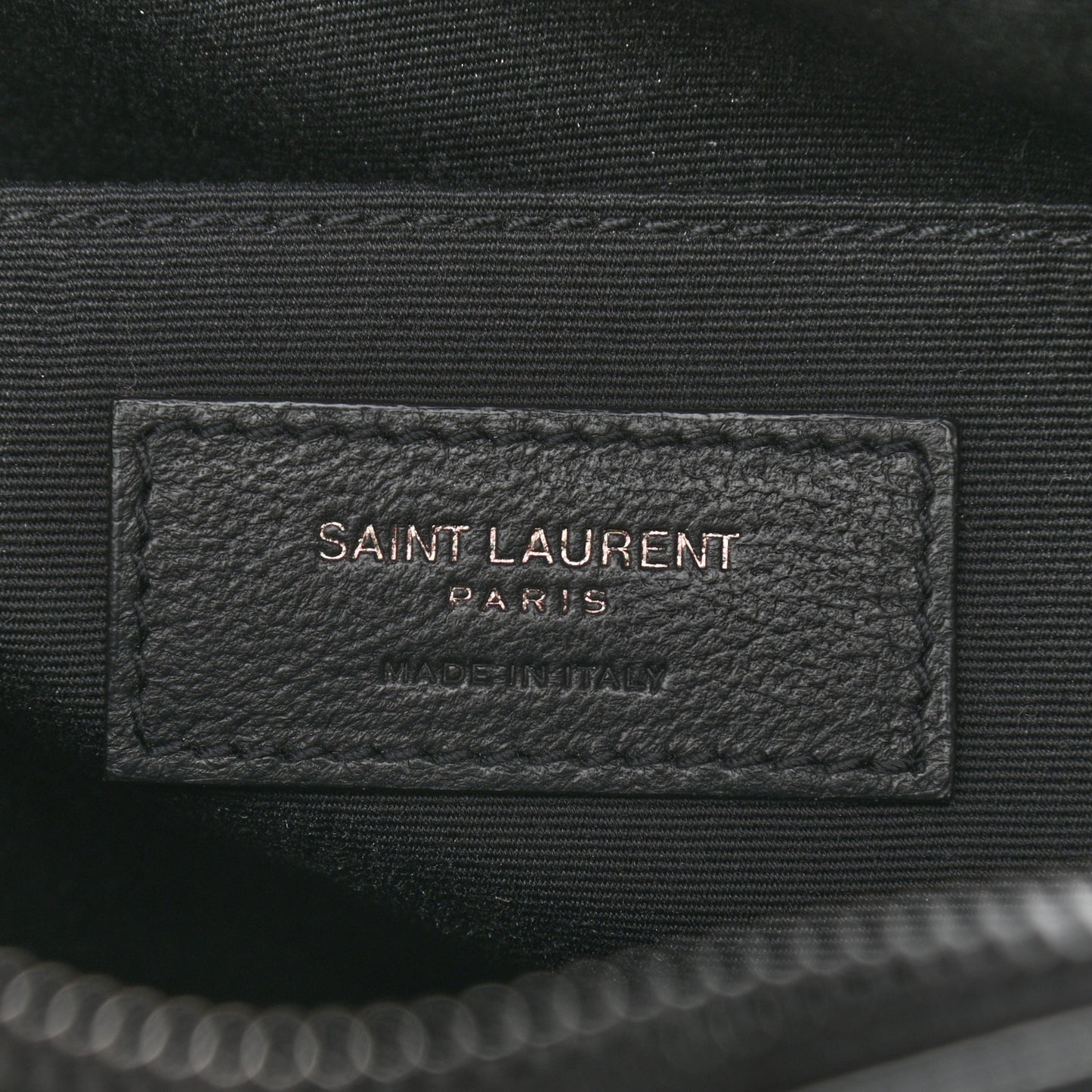 Calfskin Matelasse Monogram Lou Camera Bag Black