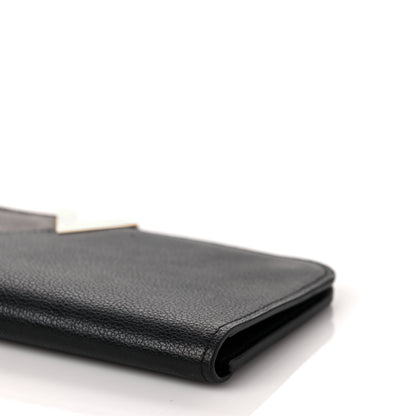 Louis Vuitton Monogram Calfskin Kimono Wallet Black 8 of 10