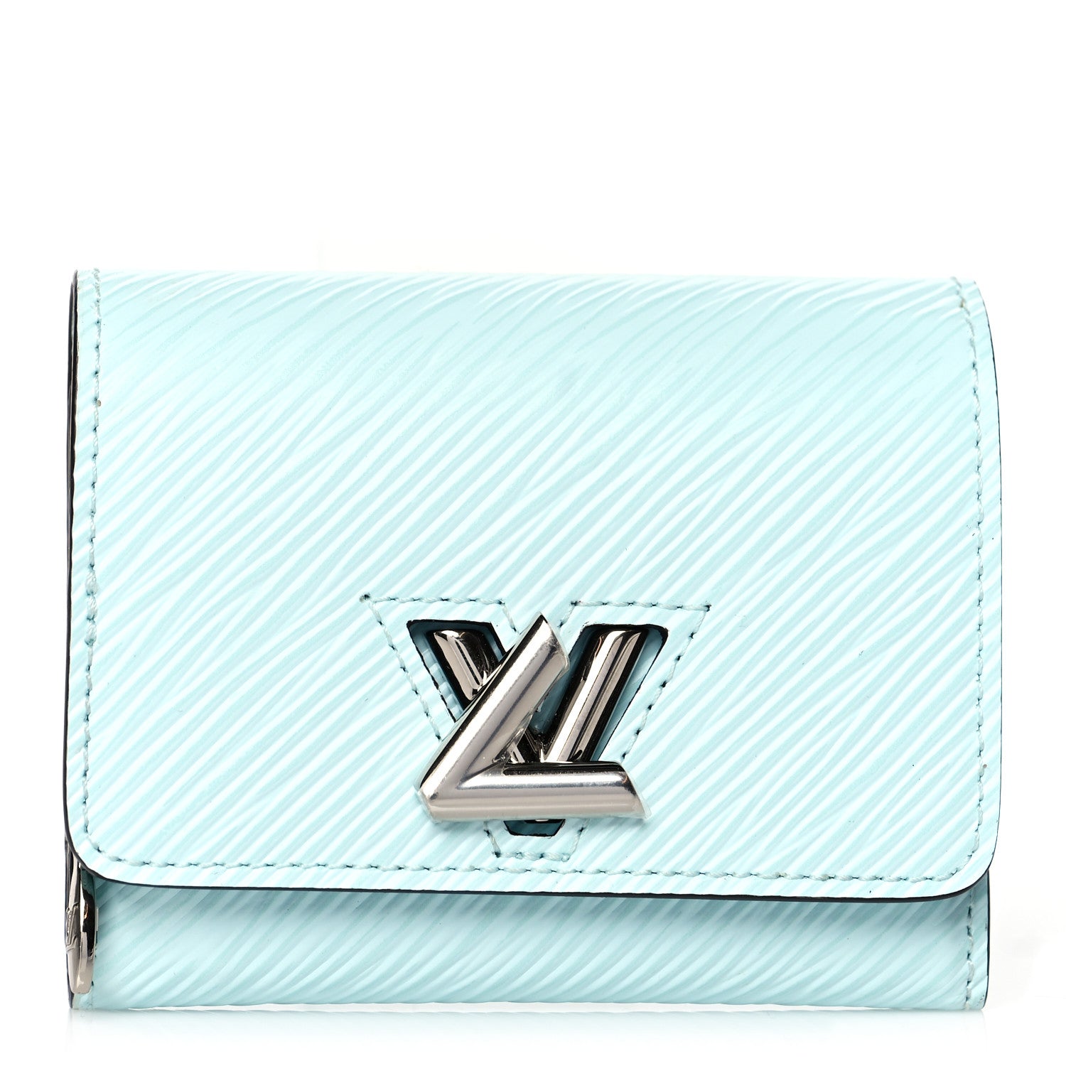 Louis Vuitton Epi Twist Compact Wallet Seaside 1 of 10