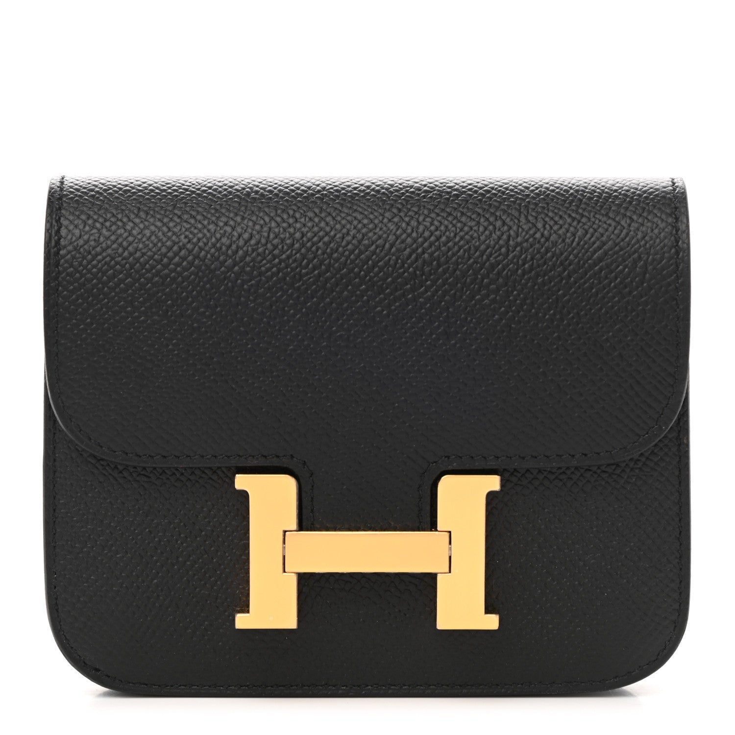 Hermes Epsom Constance Slim Wallet Black 3 of 9