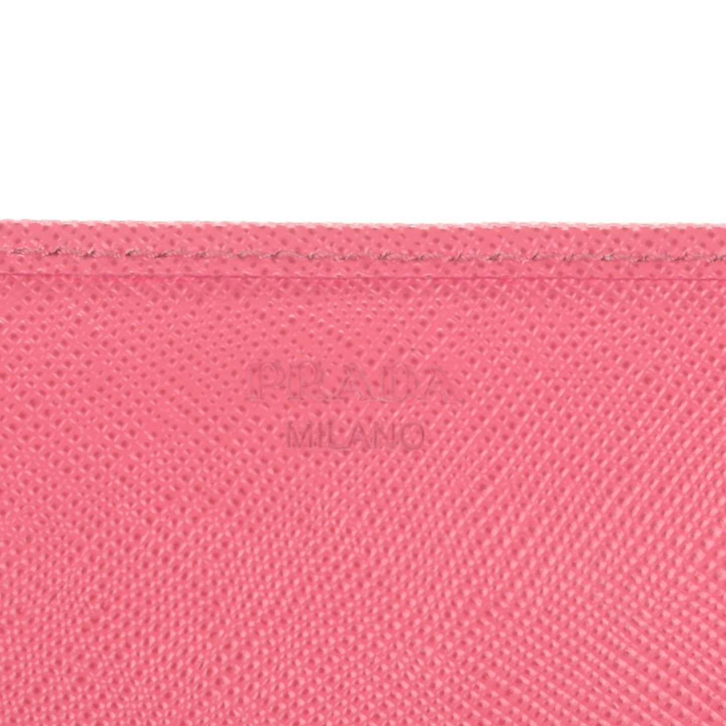 Saffiano Metal Oro Chain Wallet Peonia