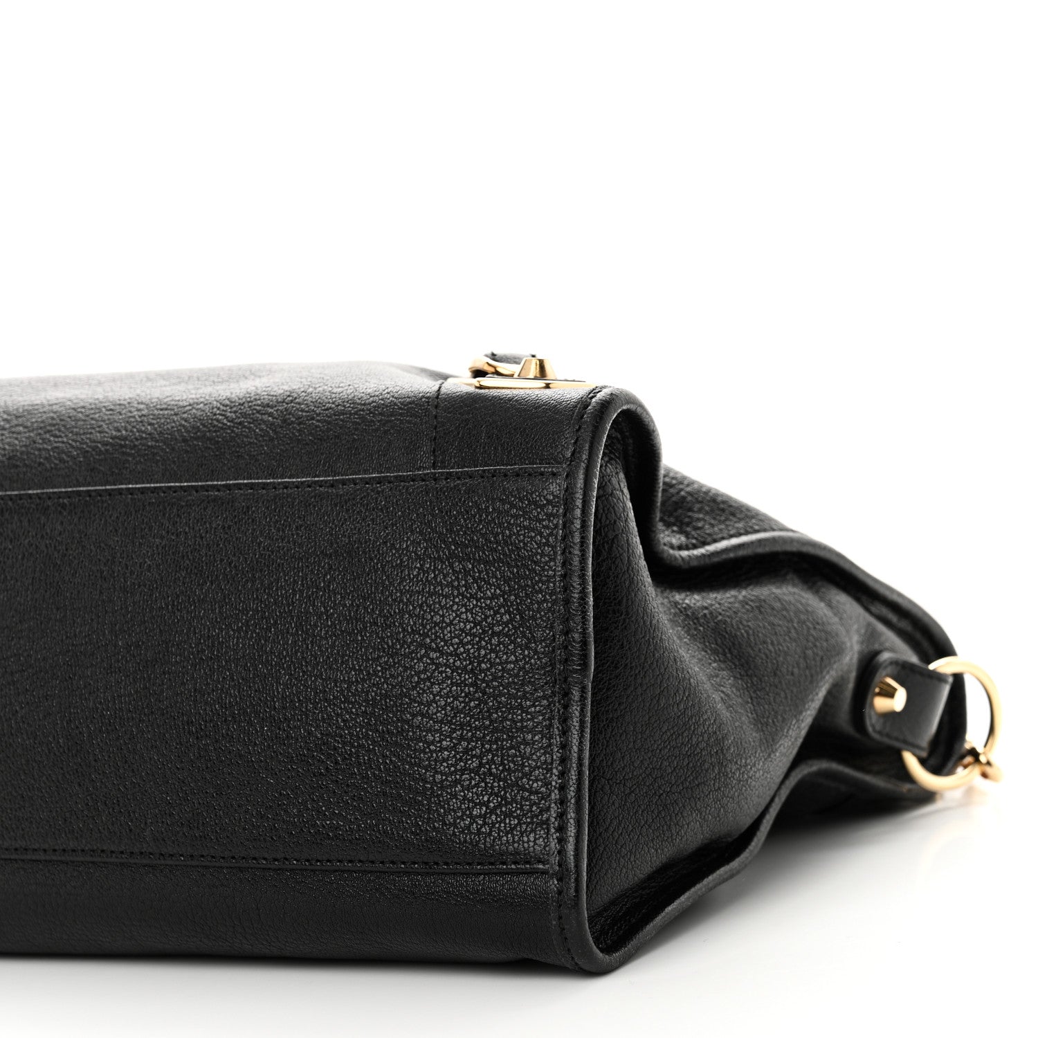Balenciaga Chevre Gold Metallic Edge Hardware City Black 11 of 11