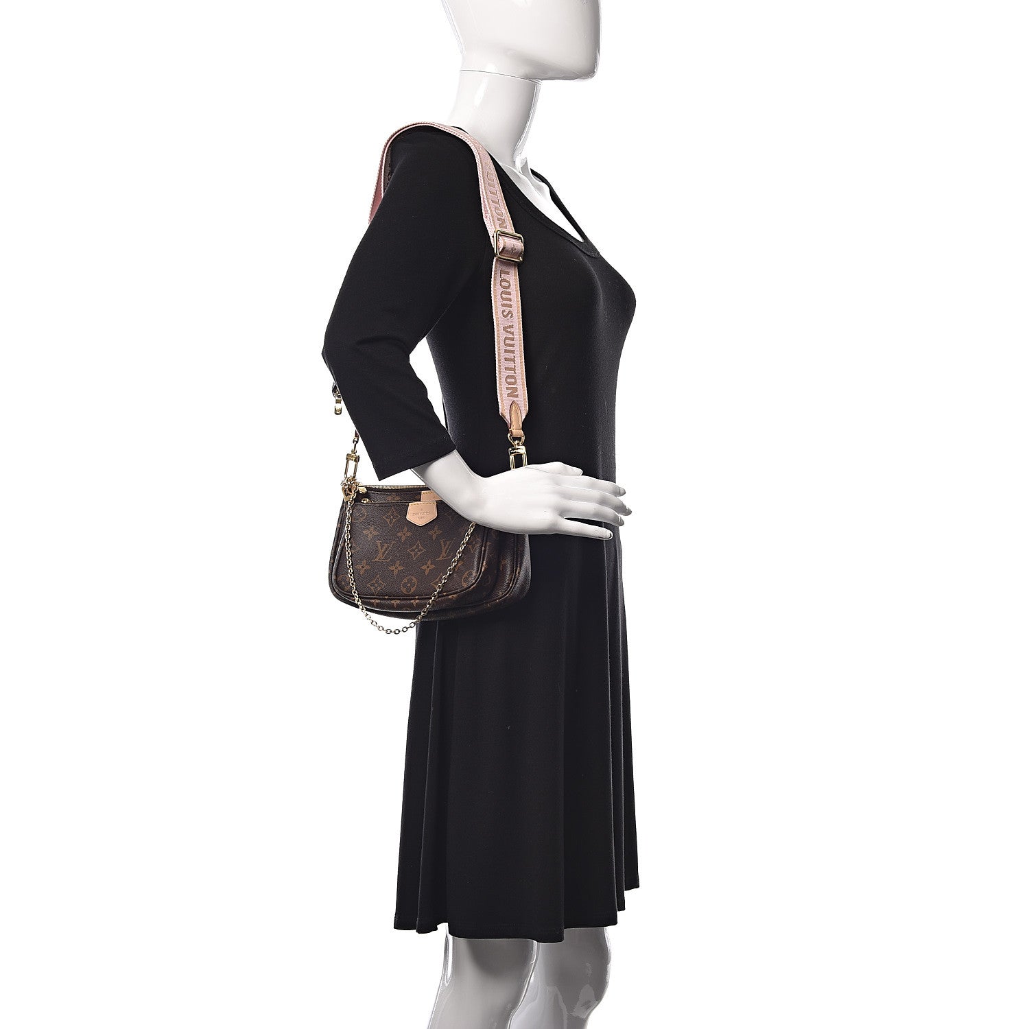 Louis Vuitton Monogram Multi Pochette Accessories Rose Clair 2 of 17