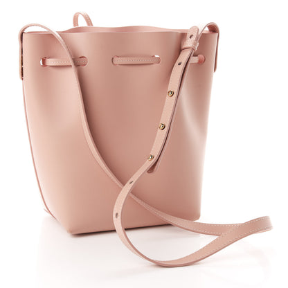 Mansur Gavriel Calfskin Mini Bucket Bag Rosa 3 of 10