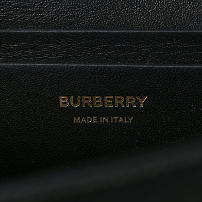 Burberry Calfskin Leopard Large Grace Bag Dark Mustard 5 of 7