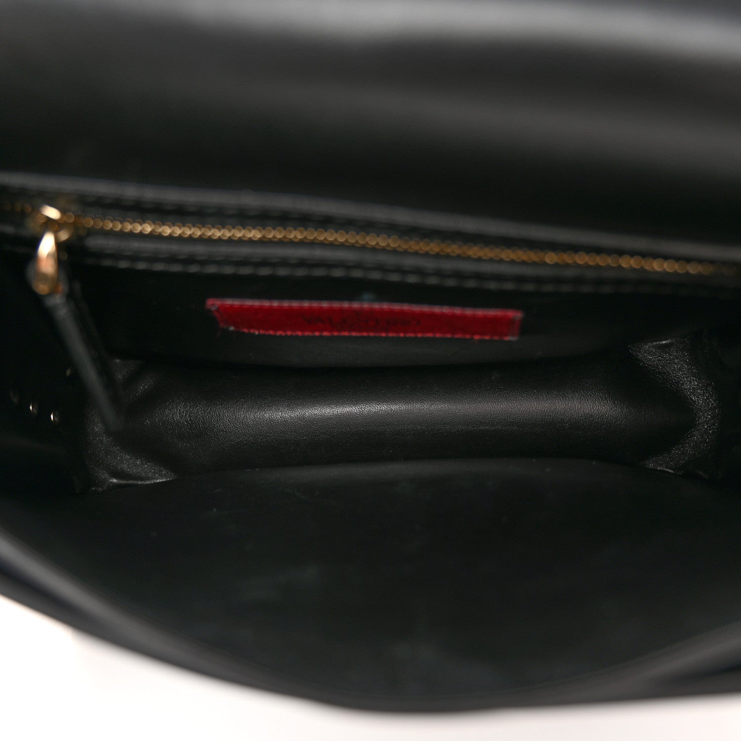 Valentino Garavani Vitello Rockstud Shoulder Flap Messenger Bag Black 5 of 11