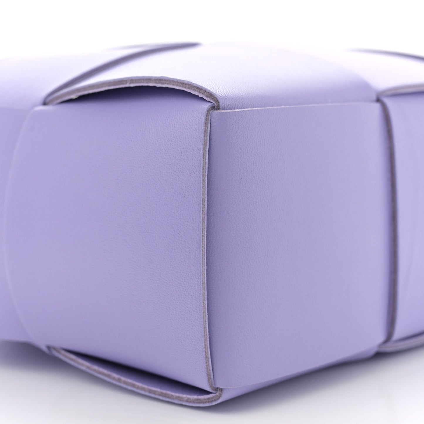 Nappa Maxi Intreccio Mini Arco Tote Wisteria