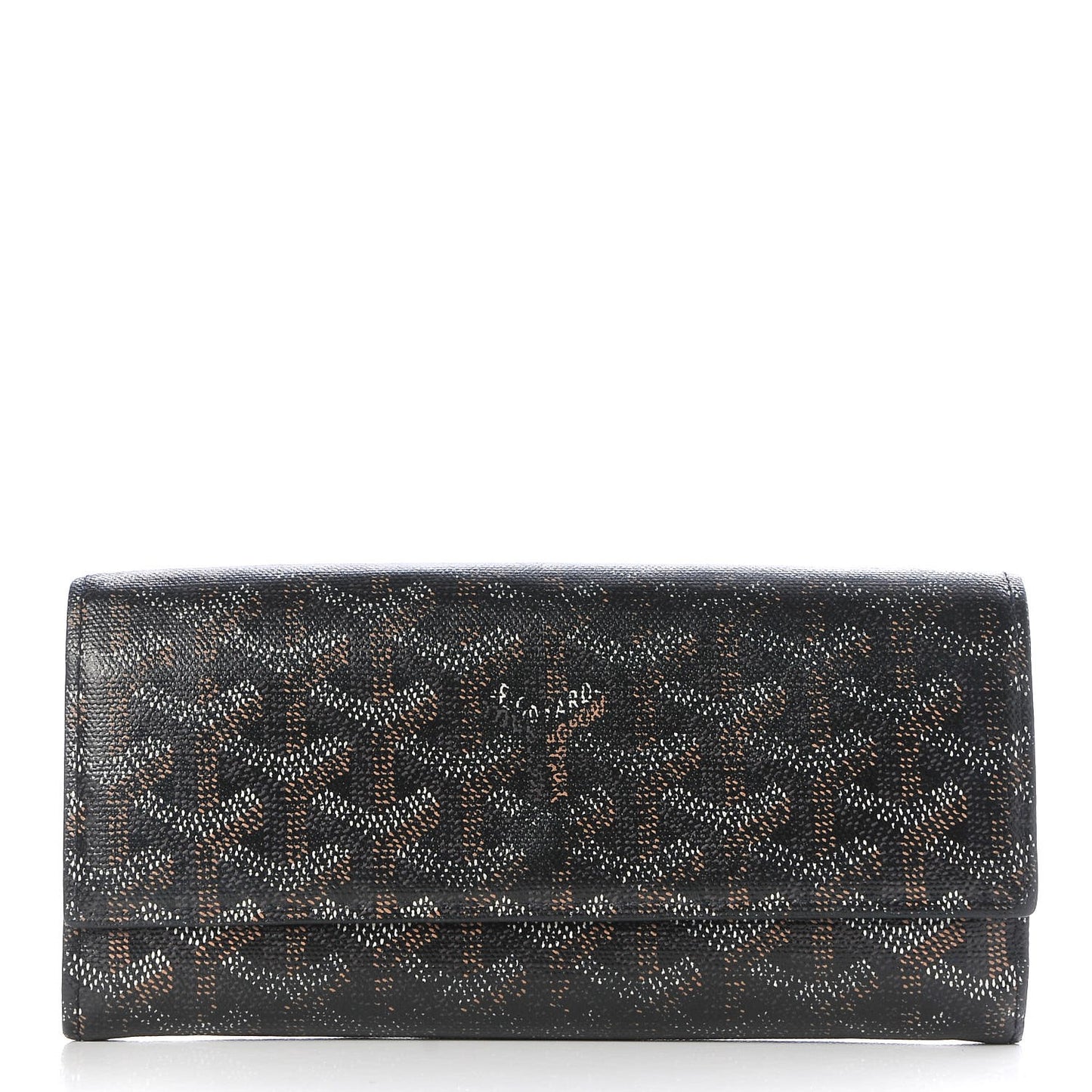 Goyardine Varenne Long Wallet Black