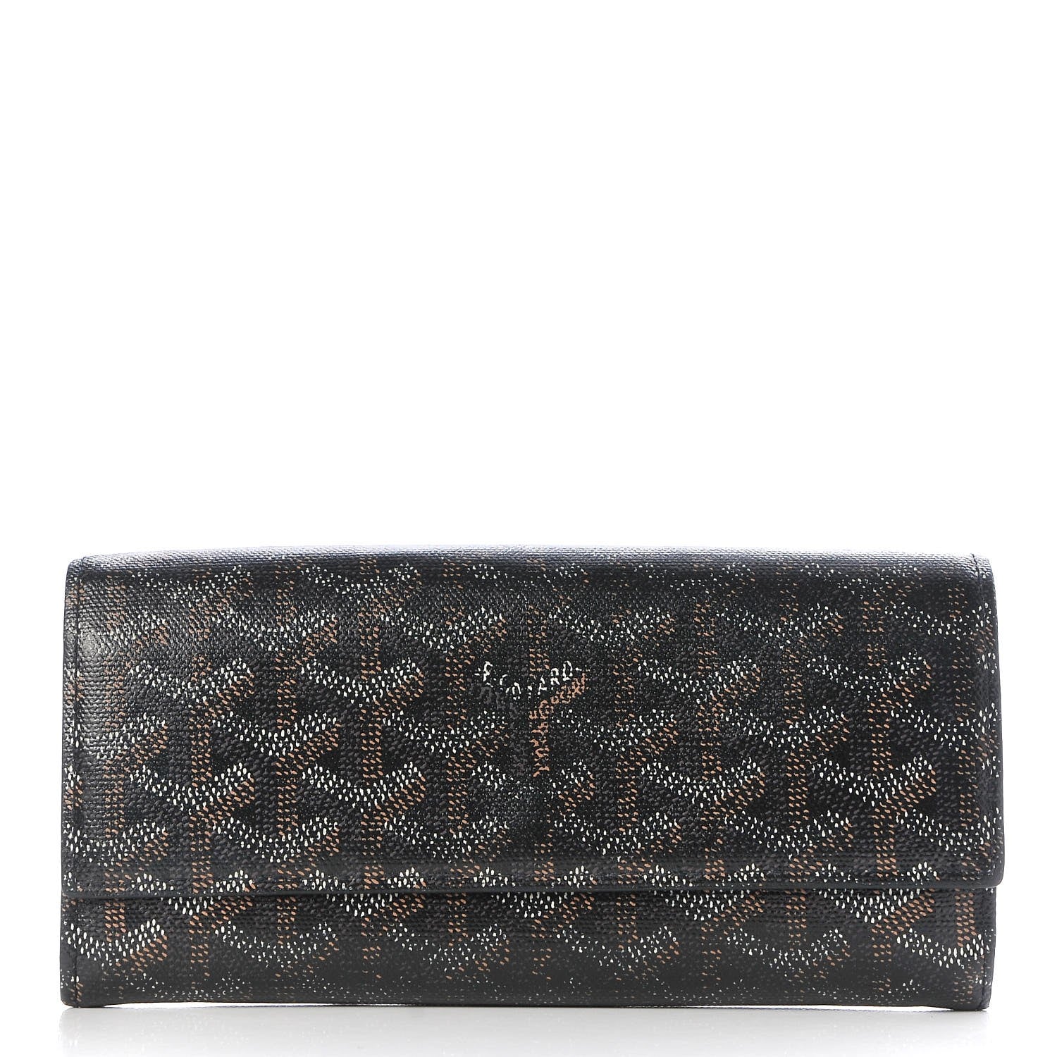 Goyard Goyardine Varenne Long Wallet Black 1 of 7