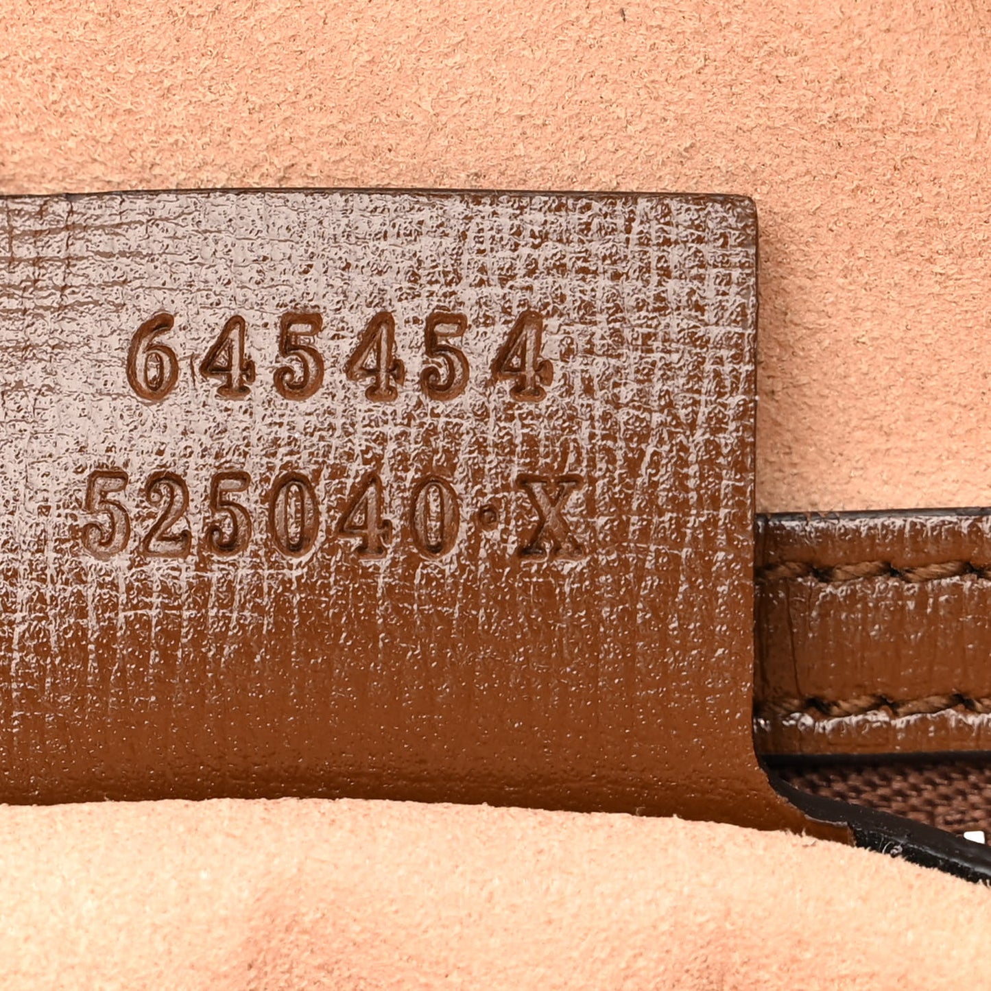GG Supreme Monogram Small Horsebit 1955 Shoulder Bag Beige Brown Sugar