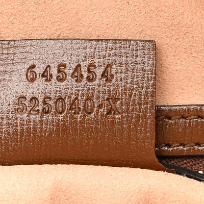 Gucci GG Supreme Monogram Small Horsebit 1955 Shoulder Bag Beige Brown Sugar 7 of 11