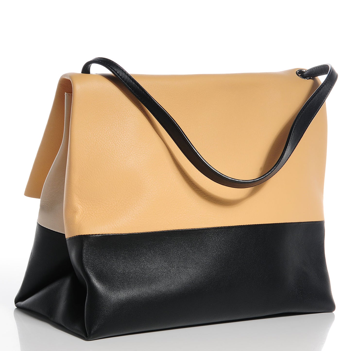 Calfskin All Soft Shoulder Bag Vanilla