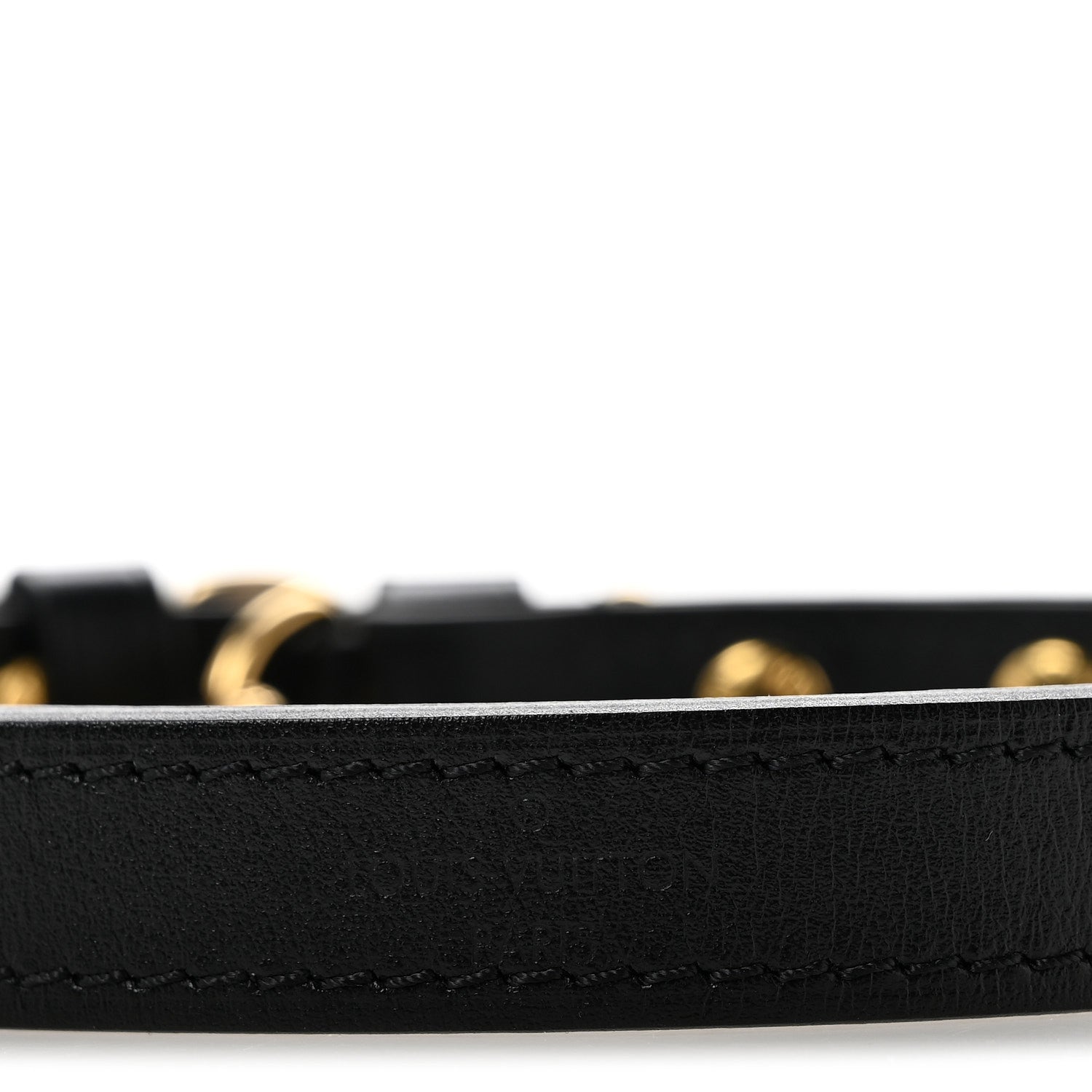 Louis Vuitton Calfskin Boulogne NM Strap Black 4 of 5