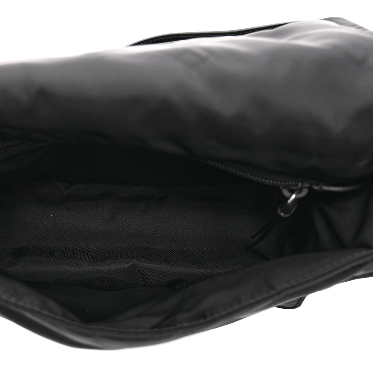 Prada Re-Nylon Vitello Padded Small Flap Shoulder Bag Black 5 of 11