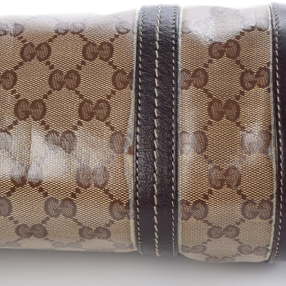 Gucci Crystal Monogram Duchessa Small Boston Bag Brown 18 of 22