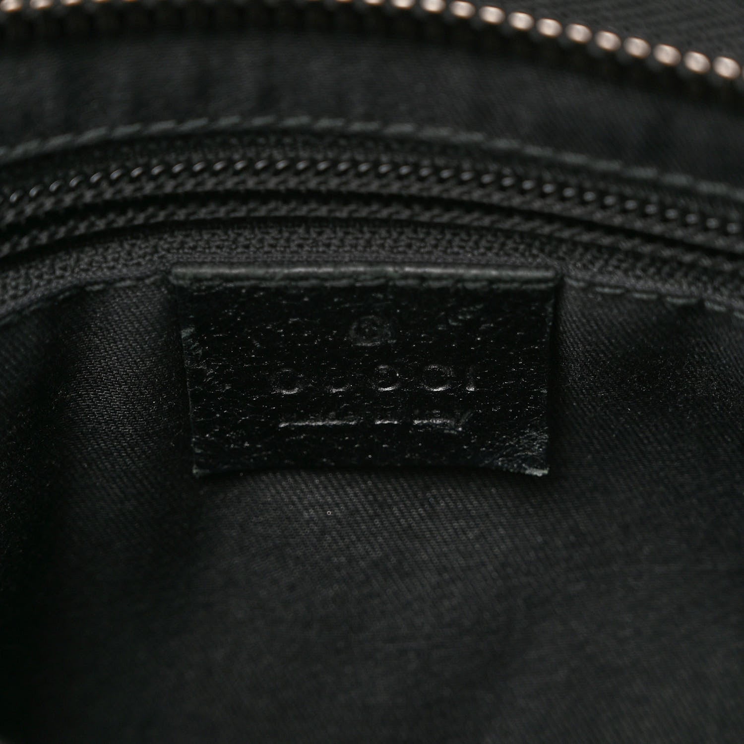 Gucci Monogram Flat Messenger Bag Black 6 of 11
