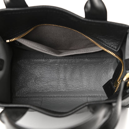 Marc Jacobs Grained Calfskin Small The Tote Bag Black 5 of 11