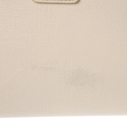 Saint Laurent Textured Calfskin Classic Y Clutch Light Beige 10 of 10