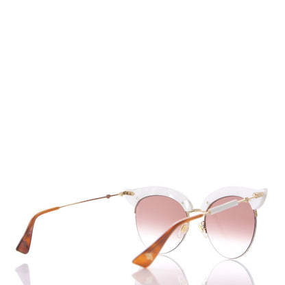 Gucci Pearl Cat Eye Sunglasses GG0212S White 4 of 8