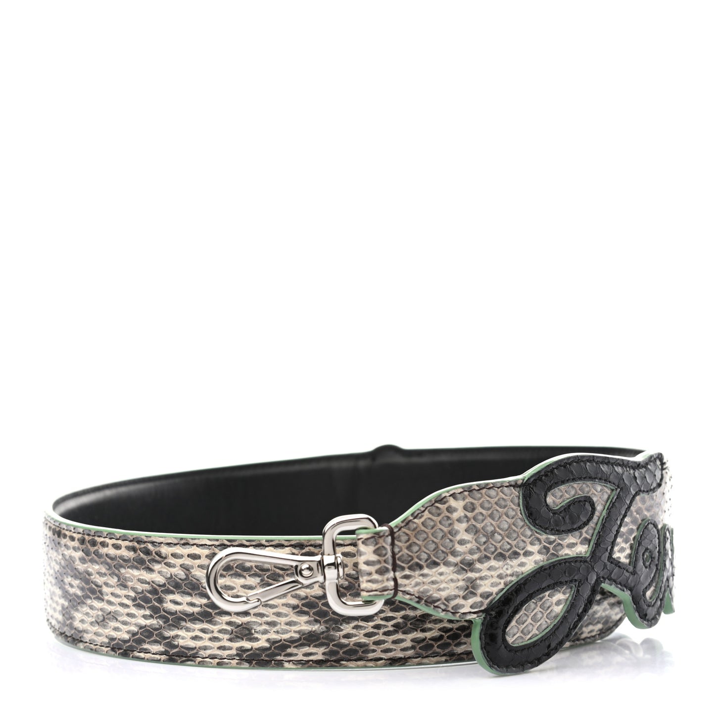 Calfskin Elaphe Open Your Heart Strap You