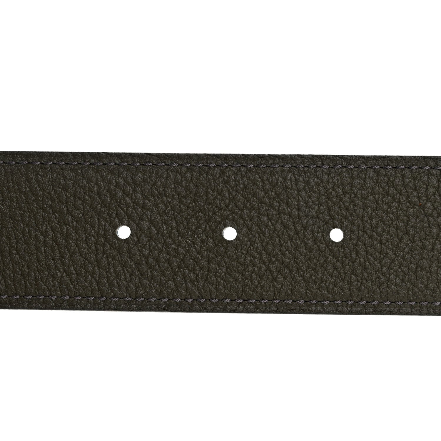 Hermes Box Togo 38mm Belt Strap 110 44 Bleu Saphir Etain 6 of 7