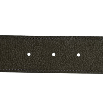 Hermes Box Togo 38mm Belt Strap 110 44 Bleu Saphir Etain 6 of 7