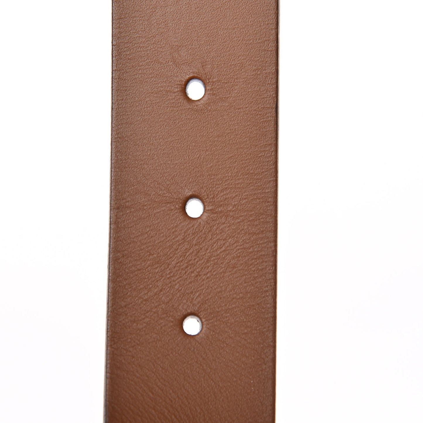 Selleria Calfskin Nickel Interlocking G 37mm Belt 85 34 Cuir
