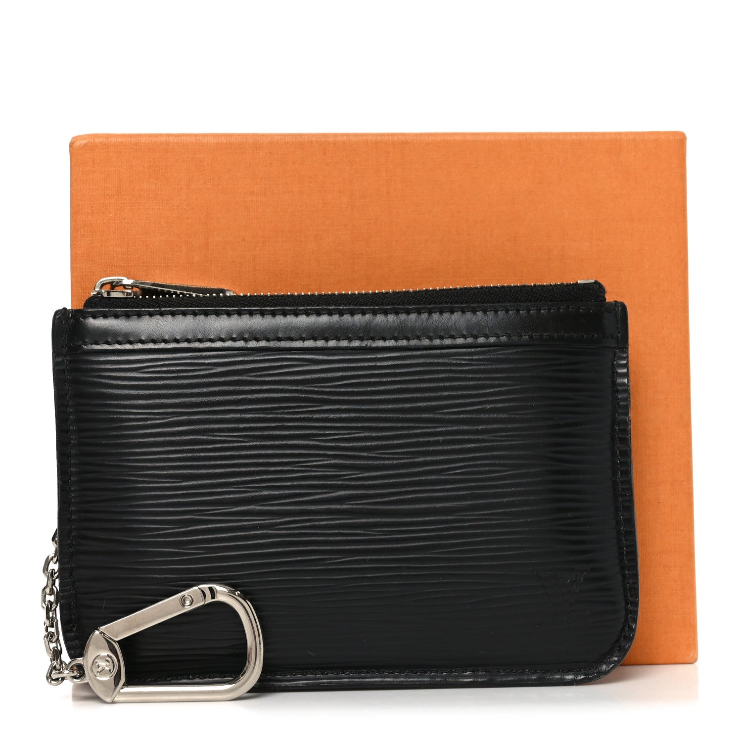 Louis Vuitton Epi Key Pouch Black 7 of 7