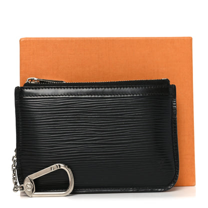 Louis Vuitton Epi Key Pouch Black 7 of 7