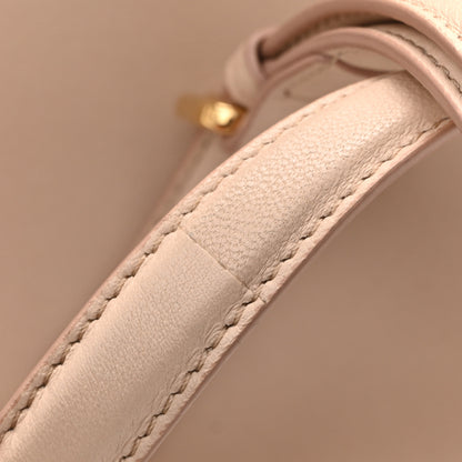 Fendi Nappa Mini Peekaboo Iconic Satchel Rosa Plaster 17 of 17