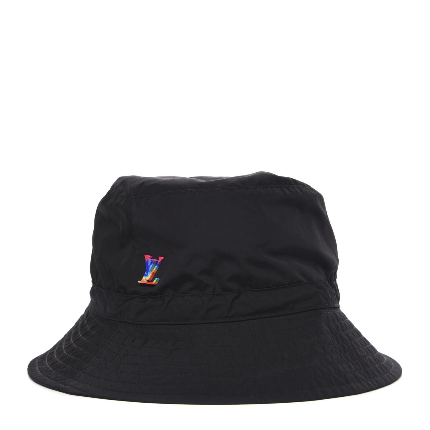 Nylon 2054 Transformable Bob Bucket Hat Black