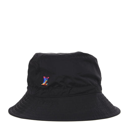 Louis Vuitton Nylon 2054 Transformable Bob Bucket Hat Black 1 of 6