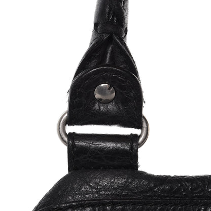 Balenciaga Agneau Classic Hardware Large Square Tote Black 9 of 15