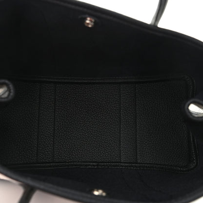 Hermes Twill H Negonda Garden Party 30 TPM Tote Ecru Black 4 of 9